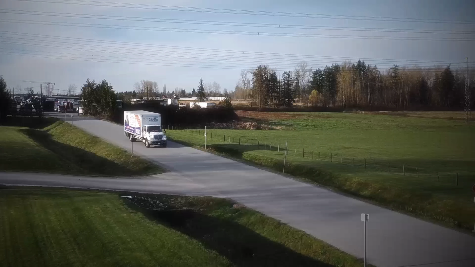My City Movers moving truck